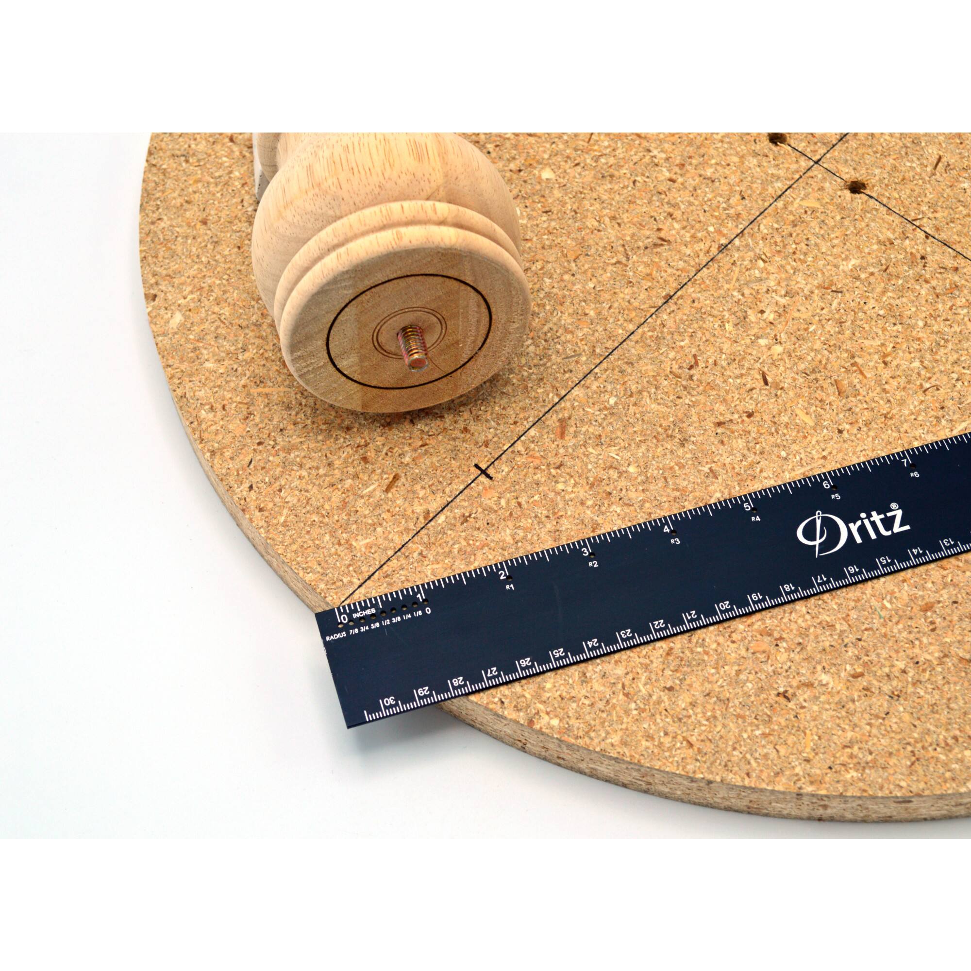 Dritz® 12" Black Aluminum Specialty Ruler